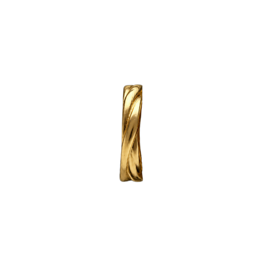 Gold Twist Rings