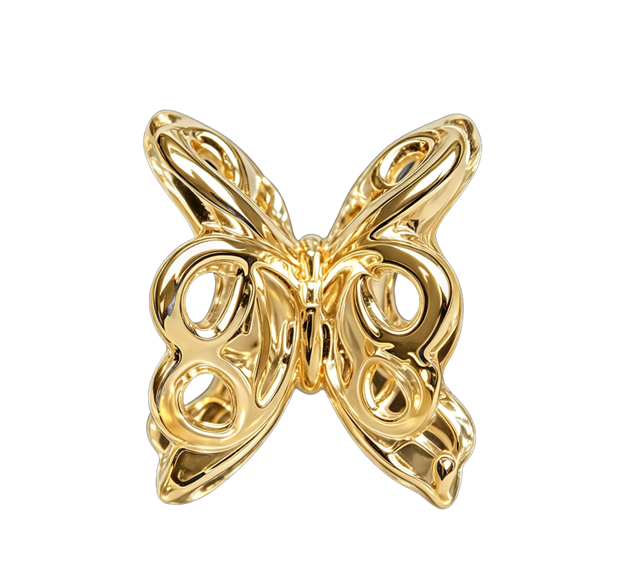 Gold Filigree Bloom