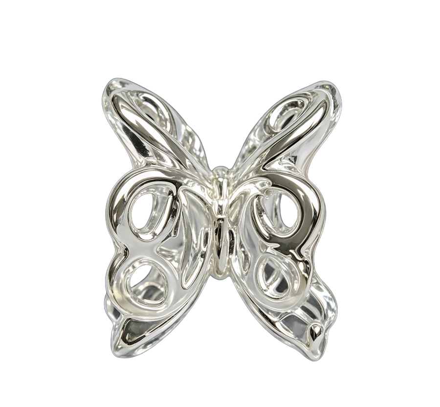 Silver Filigree Bloom