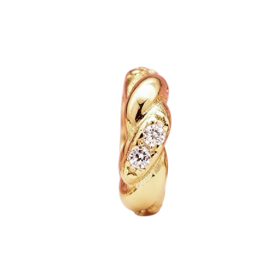 Gold Crystal Knot