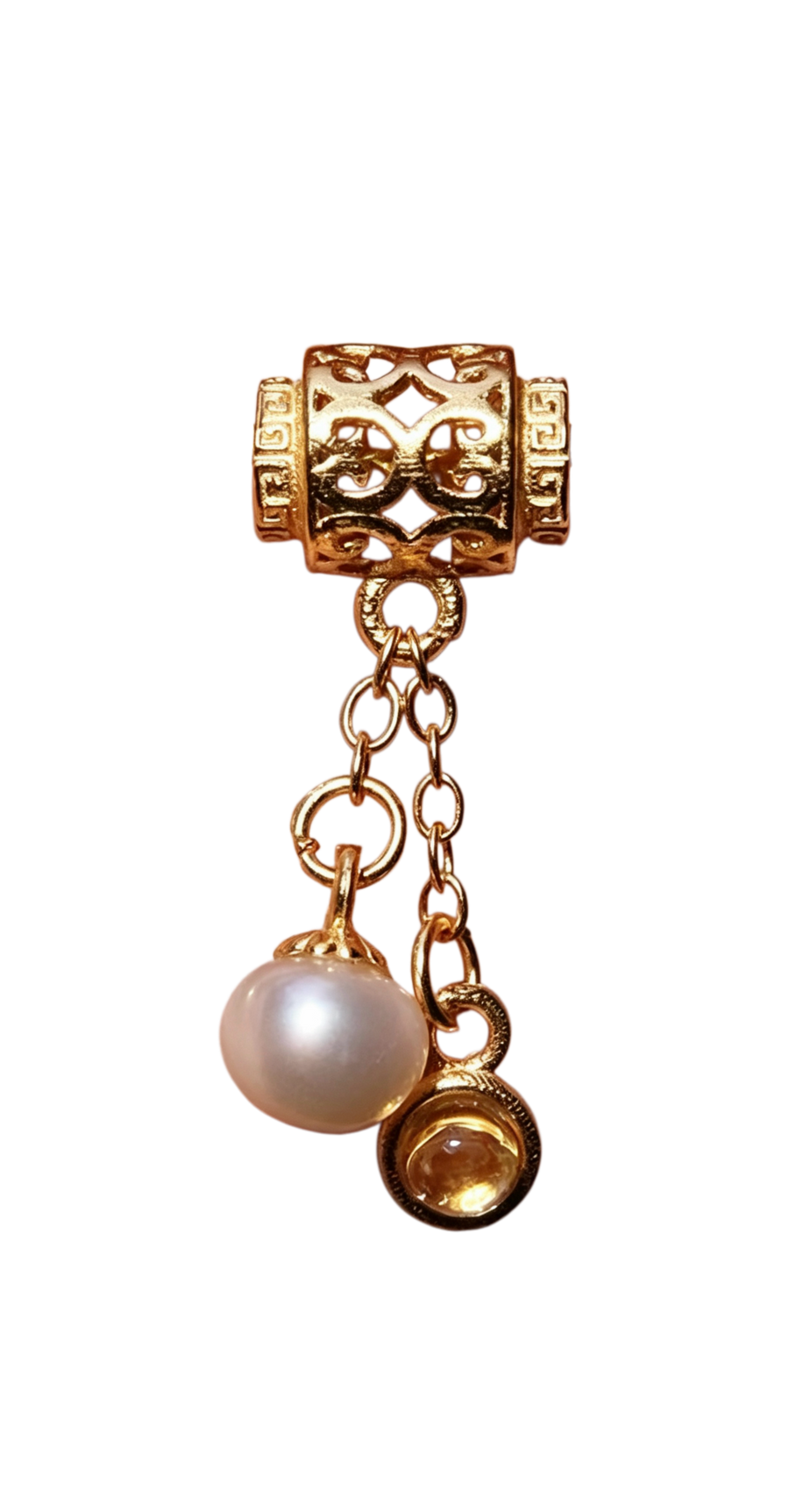 Pearl Filigree Barrel