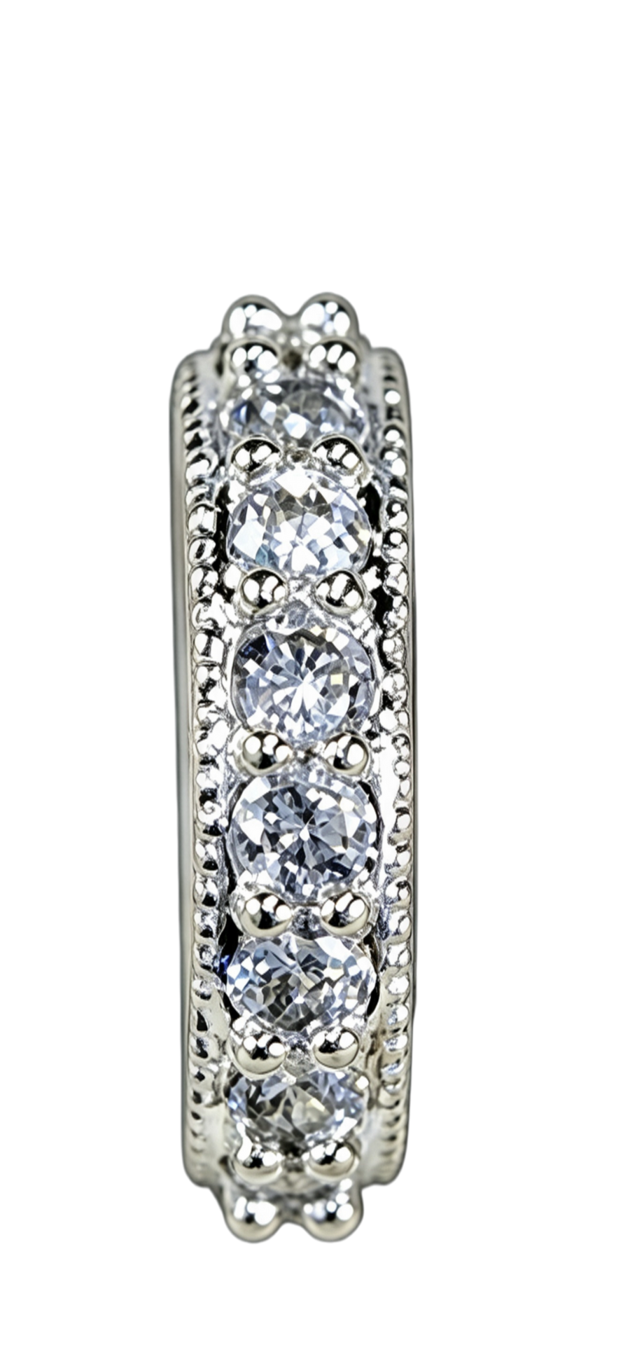 Silver Crystal Ring