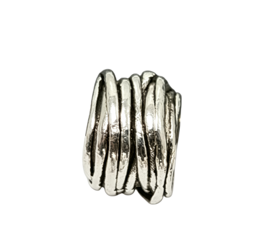 Antique Silver Coil